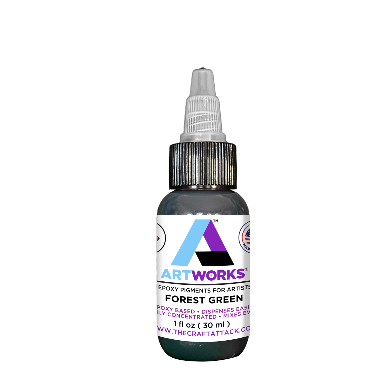 The Craft Attack® is your one stop source for our Artworks ® #1 Best Selling crystal clear resin pigments that are safe, UV resistant, FDA Compliant, non Toxic, and non GMO. Our own chemists designed our crafting resin that is also high heat resistant, perfect for crafting projects, tumblers crafting, counter tops, river tables, coasters, geodes, flooring, tile, wood, DIY projects, pendants, necklaces, surfboard, surfing, marine, boating, wood, tile, floors, earrings, jewelry repairs, etc.