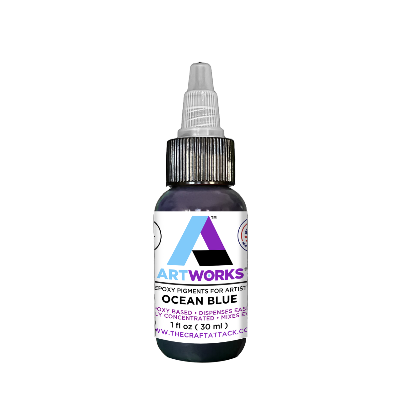 The Craft Attack® is your one stop source for our Artworks ® #1 Best Selling crystal clear resin pigments that are safe, UV resistant, FDA Compliant, non Toxic, and non GMO. Our own chemists designed our crafting resin that is also high heat resistant, perfect for crafting projects, tumblers crafting, counter tops, river tables, coasters, geodes, flooring, tile, wood, DIY projects, pendants, necklaces, surfboard, surfing, marine, boating, wood, tile, floors, earrings, jewelry repairs, etc.