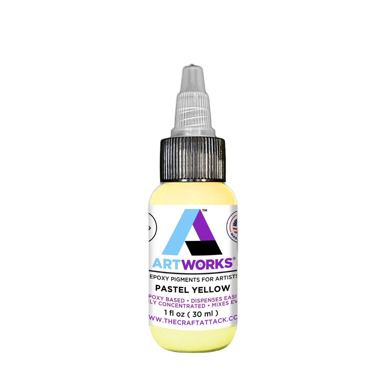 The Craft Attack® is your one stop source for our Artworks ® #1 Best Selling crystal clear resin pigments that are safe, UV resistant, FDA Compliant, non Toxic, and non GMO. Our own chemists designed our crafting resin that is also high heat resistant, perfect for crafting projects, tumblers crafting, counter tops, river tables, coasters, geodes, flooring, tile, wood, DIY projects, pendants, necklaces, surfboard, surfing, marine, boating, wood, tile, floors, earrings, jewelry repairs, etc.