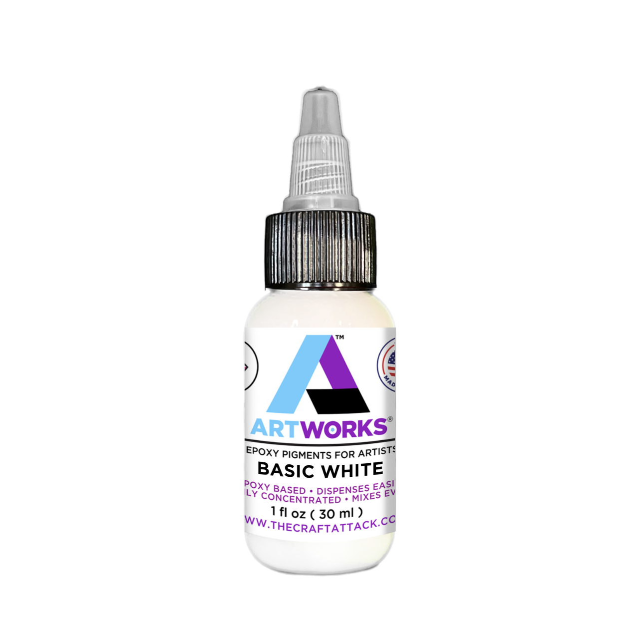 The Craft Attack® is your one stop source for our Artworks ® #1 Best Selling crystal clear resin pigments that are safe, UV resistant, FDA Compliant, non Toxic, and non GMO. Our own chemists designed our crafting resin that is also high heat resistant, perfect for crafting projects, tumblers crafting, counter tops, river tables, coasters, geodes, flooring, tile, wood, DIY projects, pendants, necklaces, surfboard, surfing, marine, boating, wood, tile, floors, earrings, jewelry repairs, etc.