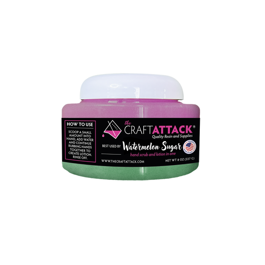 The Craft Attack® is your one stop source for our Best Selling crystal clear resin scrubs that are safe for hands, face and hair. Our own chemists designed our crafting resin that is also high heat resistant, perfect for crafting projects, tumblers crafting, counter tops, river tables, coasters, geodes, flooring, tile, wood, DIY projects, pendants, necklaces, surfboard, surfing, marine, boating, wood, tile, floors, earrings, jewelry repairs, free, free, etc. Artworks, MALIBU, Marabu, Liquid Diamonds.